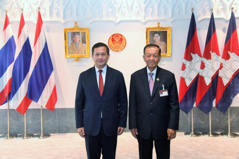 ประธานรัฐสภาให้การรับรองนายกรัฐมนตรีกัมพูชา
