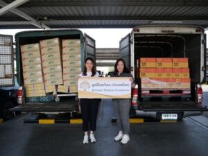 มูลนิธิเฮอริเทจ (ประเทศไทย)ช่วยเหลือผู้ประสบภัยน้ำท่วม