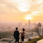 ดินเนอร์วาเลนไทน์เหนือเส้นขอบฟ้า