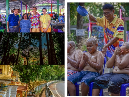 ร่วมงานบุญบวชสร้างสุขปีที่ 6